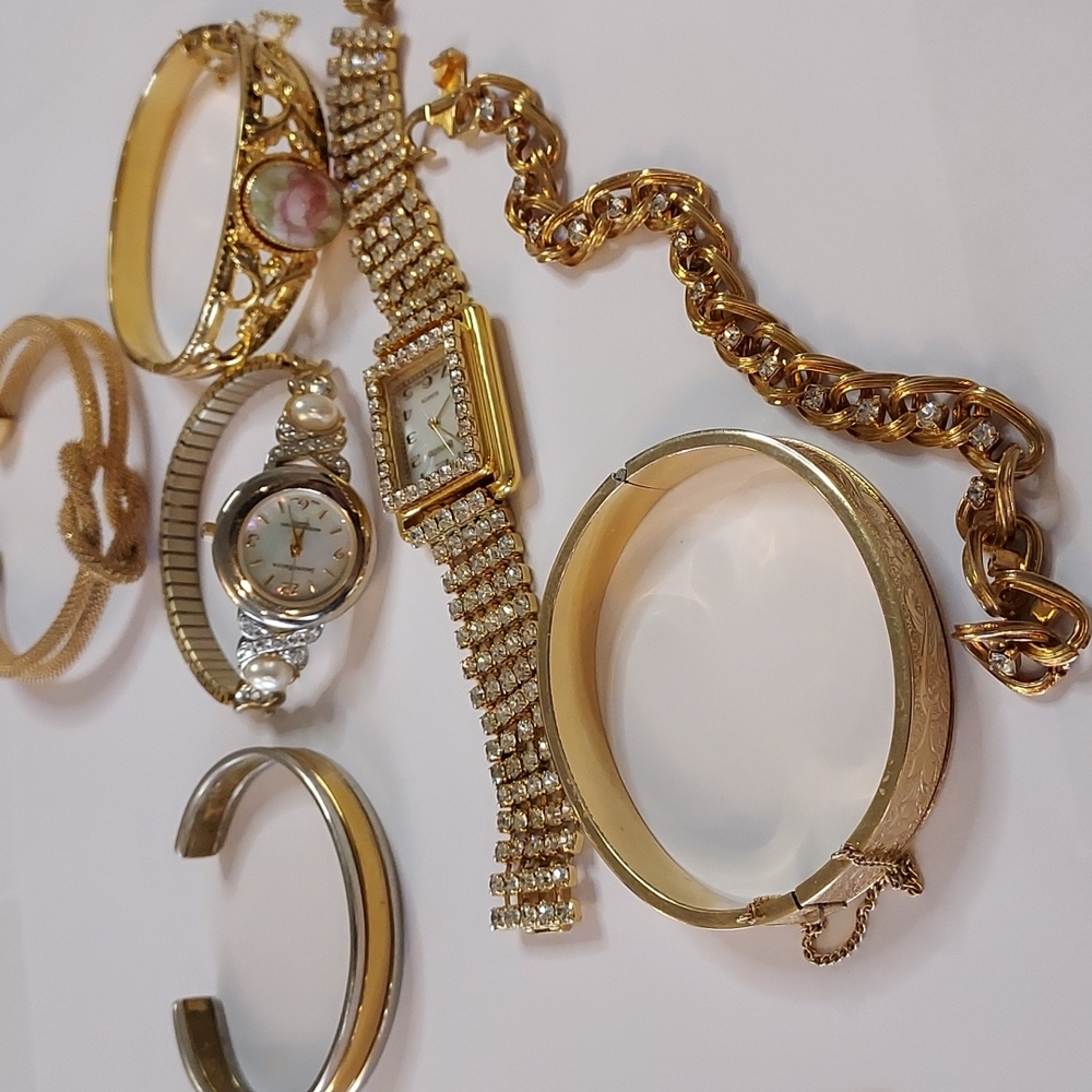 Vintage Braclet and Watch Lot